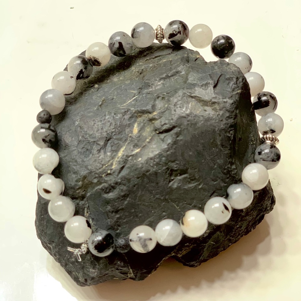 Tourmaline Quartz healing bracelet